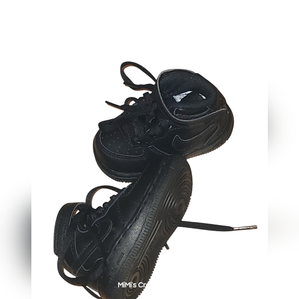 Nike Air Force 1's Hightop Black 4C - Picture 3 of 8